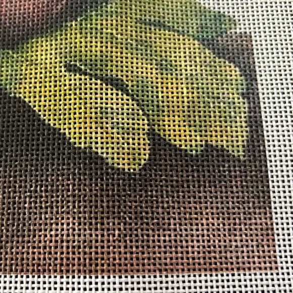 Large Plate of Figs Needlepoint Canvas ( NWOT) - Picture 4 of 13